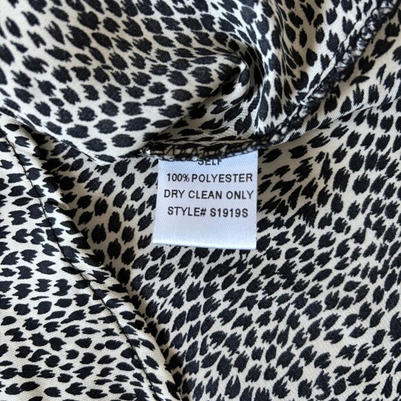 Renamed Leopard Print Slip Style Midi Skirt Womens Medium 90s Y2K Loud Luxury - Picture 9 of 12